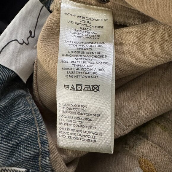 Free People We the Free falling love wide-leg jeans Size 25 New with tags - Picture 8 of 13